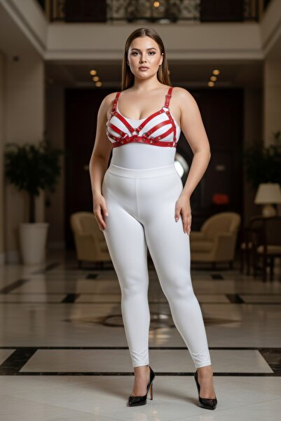 Angels Passion Plus Size Red Underwear Set