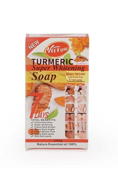 Veet Gold صابون الكركم للتبييض الفائق