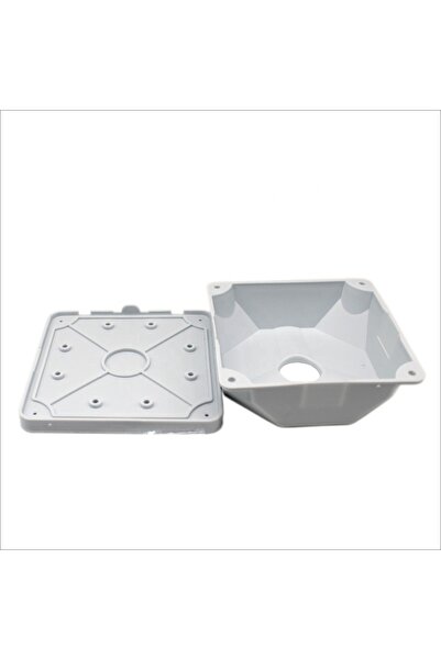 OEM Outdoor box dedicated to surveillance cameras, 130*130*52mm, ABS plastic, B005