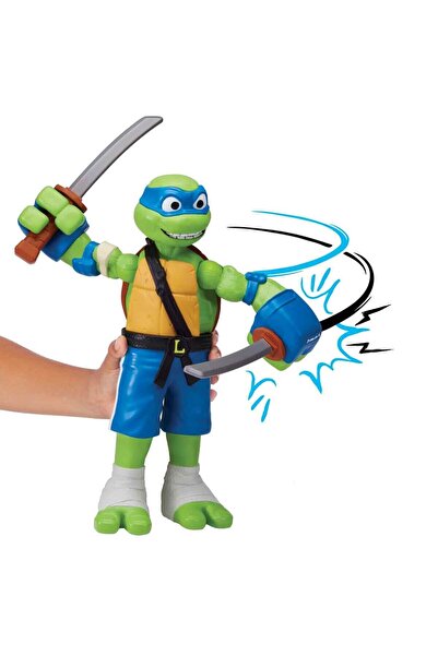 Nilly Toys Tu843000 Tmnt Roll N Punch Leonardo 30 cm Figure - 83418