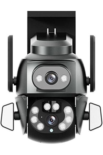 CRONY CG-Q821A WiFi 4MP Dual-Lens Gun-Ball Linkage Security Camera