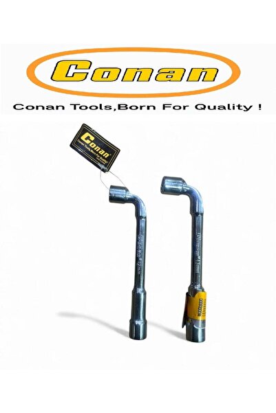 CONAN 2-Piece Long L Wrench Set – 12mm (10005764) & 13mm (10005765) – Hardened Carbon Steel