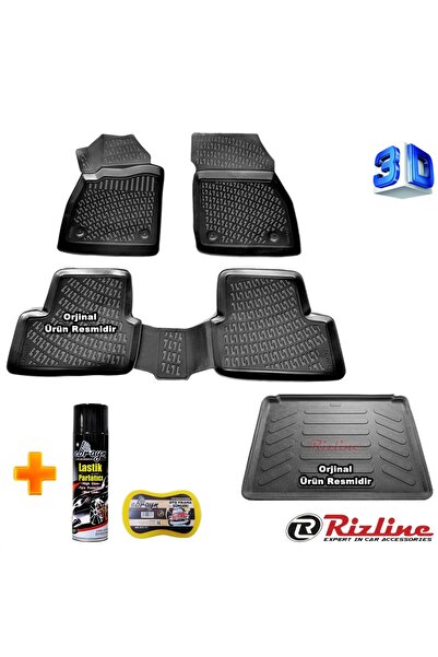 Rizline Opel Astra J hb 3d Paspas + 3d Bagaj Havuzu 2010-2017 Arası +Ebrayn A...