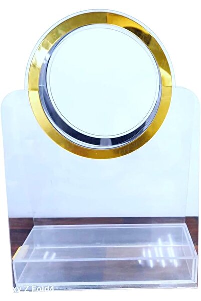 Generic Acrylic Ladies Handbag with Flower Holder, Transparent Fashion Purse, Elegant Party and Evening Bag