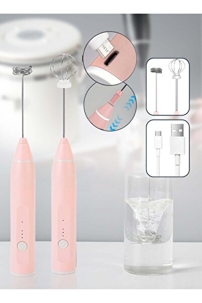 Generic Leon Home 3-Piece Electric Milk Frother And Whisk Set