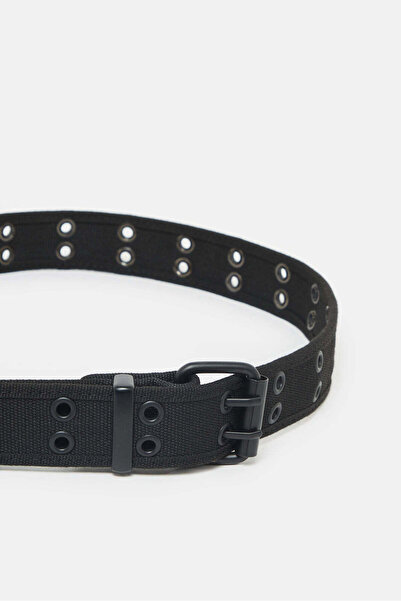 REDTAG Men Black Elastic Belt