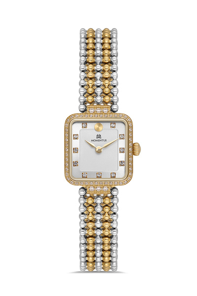 Momentus Ss393T-02Sg Square Women's Wristwatch