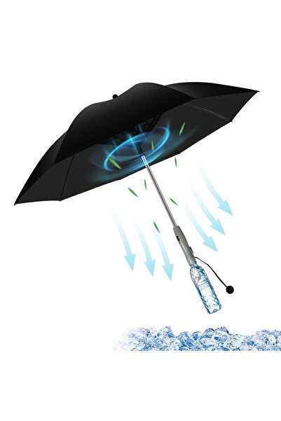 Generic Multi Functional Folding Umbrella with Fan and Sprayer