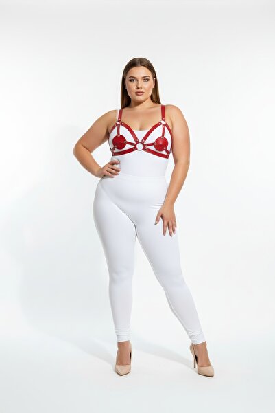 Angels Passion Plus Size Red Lingerie Set