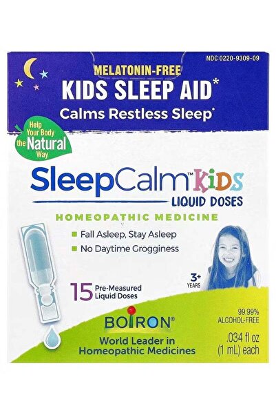 Boiron جرعات سائلة من سليب كالم للأطفال - مساعدة على النوم - خالية من الميلات...