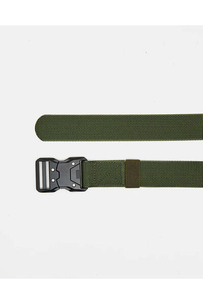 REDTAG حزام مطاطي رجالي زيتوني أخضر