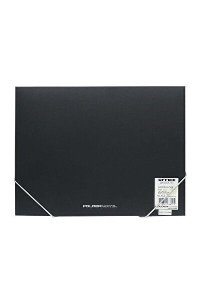 FOLDERMATE Foldermit A4 File Bag - Black, Single Pocket