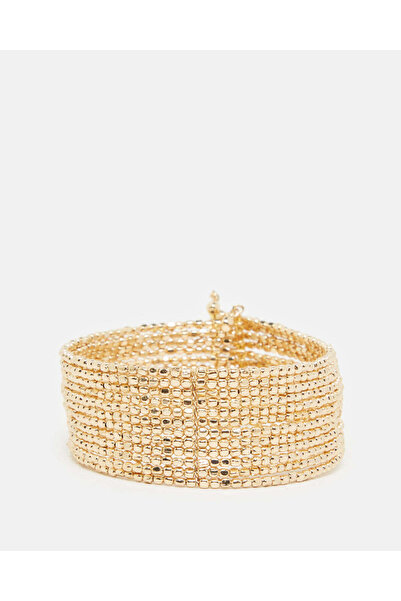 REDTAG Women Gold Embellished Cuff
