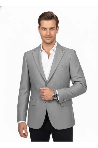 Plus Scorpion Elegant men's jacket, modern cut