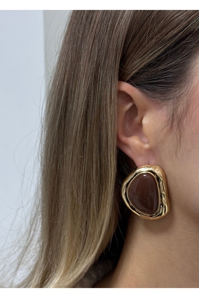 KİLİGİSTANBUL Mineli Ardell Earrings