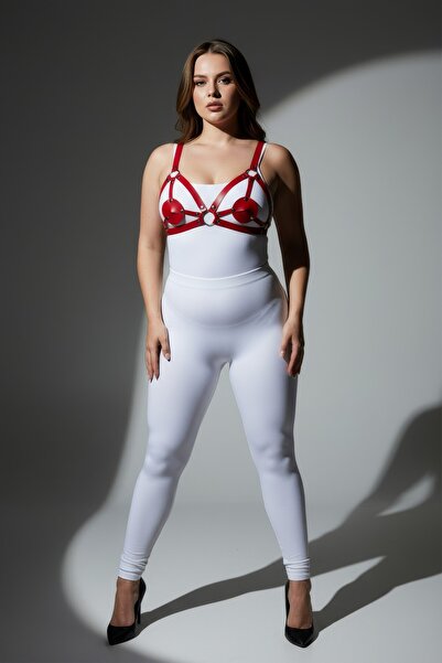 Angels Passion Plus Size Red Lingerie Set