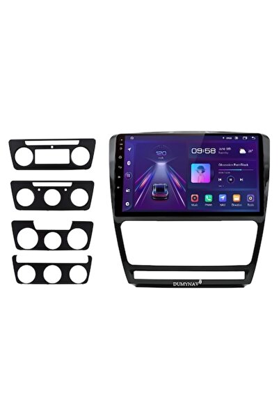 DUMYNAV Navigație auto Android 13 10.1 inch pentru Skoda Octavia II (2006-201...