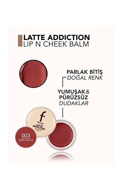 Flormar Latte Berry Mocha Balm 03