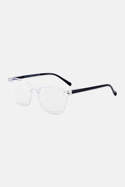 A & A Glasses Men WR-S4663S Square Reading Glasses, White