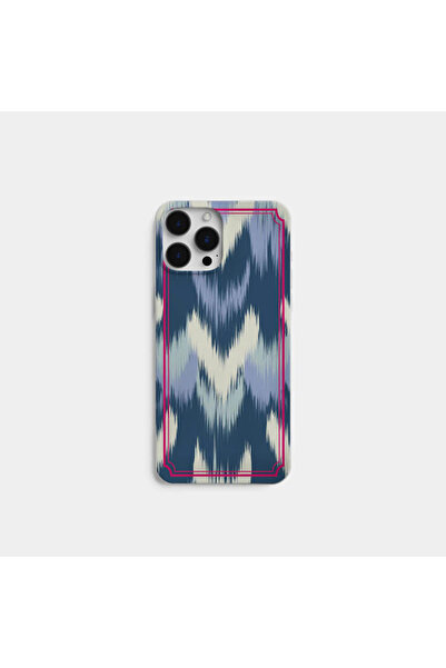VİTELLİ Ikat Collection Blue Phone Case