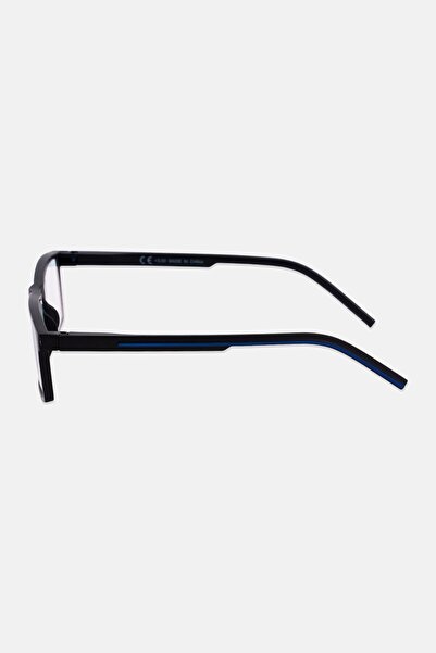 A & A Glasses Men WR-S6913S Rectangular Reading Glasses, Black