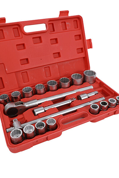 Lawazim Socket Ratchet Wrench Set 19 Piece Auto Repair Kit