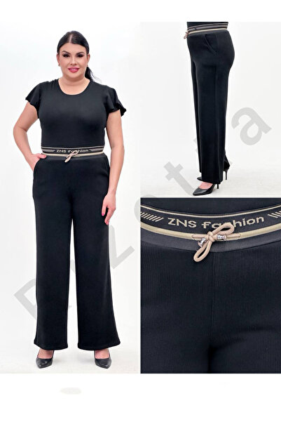 ZANESSI Plus Size Corded Fabric Velvet Shaping / Sculpting Elastic High Waist...
