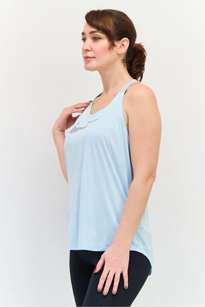 Nike Women Sportswear Fit Running Tank Top, Light Blue