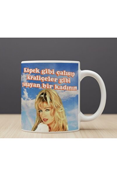 sartre art "Seda Sayan" Kraliçeler Gibi Tasarımlı Eğlenceli Tasarımlı Porsele...