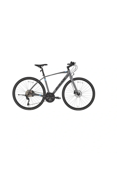 Bisan TRX 8600 DEORE ERKEK ŞEHİR BİSİKLETİ 52CM HD 28 JANT 30 VİTES METALİK GRİ MAVİ