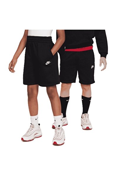Nike Sort K NSW CLUB FT SHORT LBR Unisex Copii