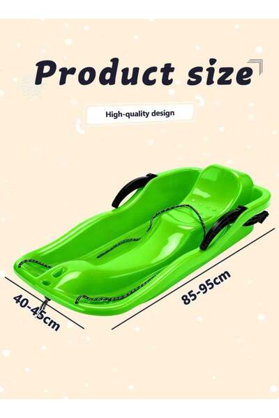 RollsTimi Outdoor Sports Snow Grass Sand Board With Rope