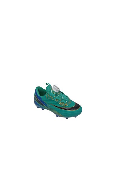 Zerhan Laliga 625 Children's Turquoise Black Mechanism Football Shoes