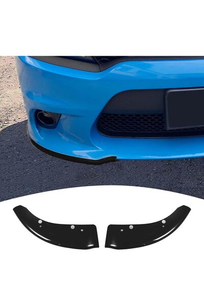 Generic غطاء حماية فاصل شفة المصد الأمامي لسيارة دودج تشارجر SRT Hellcat مودي...