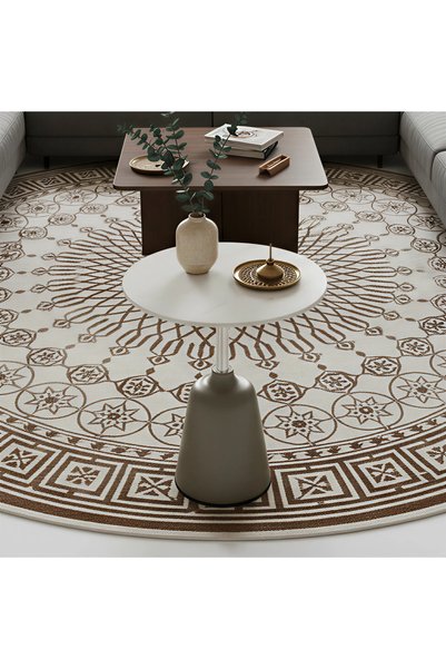 Almonfared Modern round side table