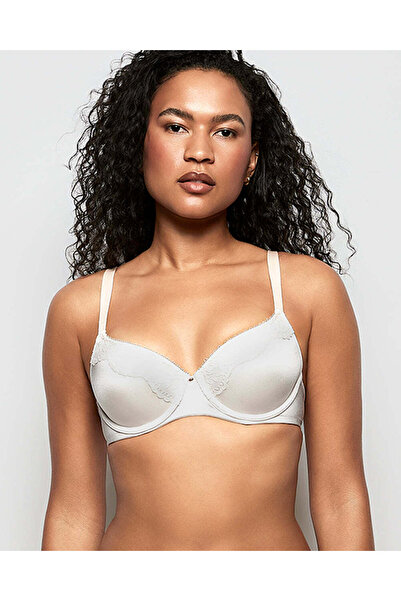 La senza حمالة صدر بتغطية كاملة مبطنة بشكل خفيف باللون العاجي الفاتح