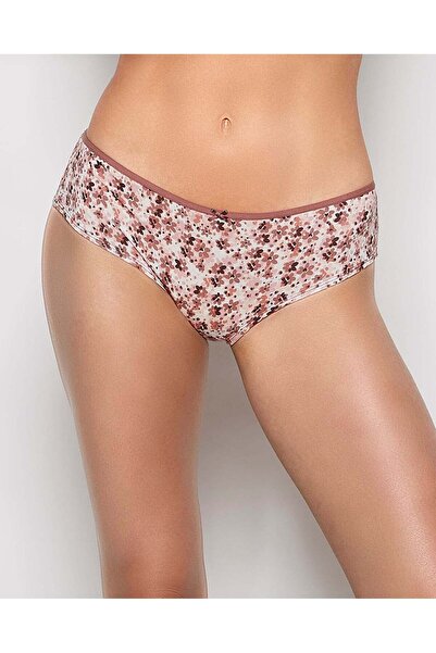La senza سروال داخلي هيبستر مع فيونكة بنقشة زهور الربيع