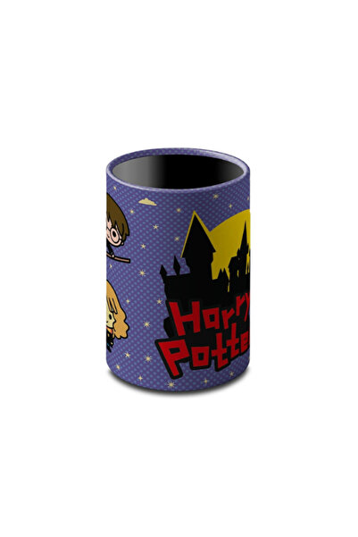 GiFi Suport pentru stilou pentru birou rotund din metal cu licență Harry Potter