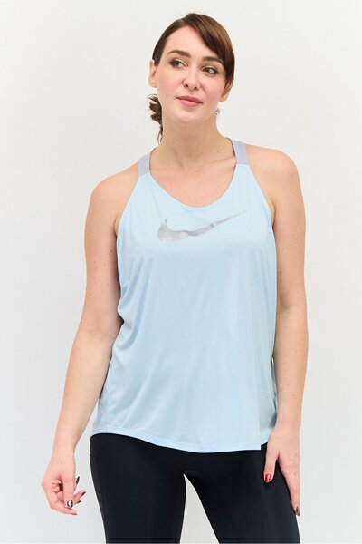 Nike Women Sportswear Fit Running Tank Top, Light Blue
