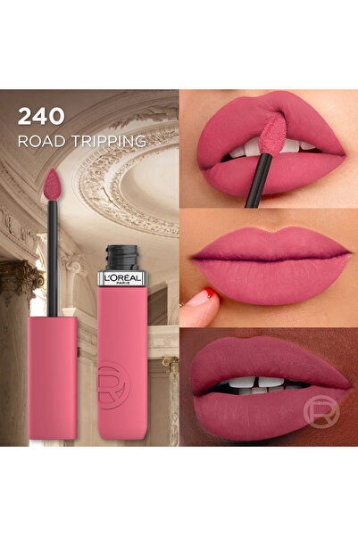 L'Oreal Paris Ruj lichid mat, rezistent la transfer Infaillible Matte Resistance 240 Road Tripping, 5 ml