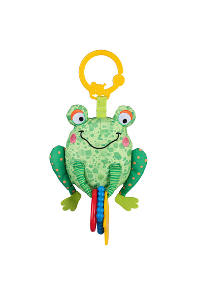 Balibazoo Bell Frog Stroller Pendant/Toy