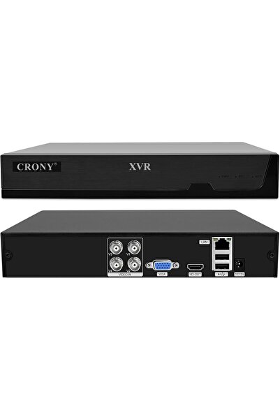 CRONY Wired Security Camera System NVS004 4-Channel 5MP XVR Kit with 4 Cameras