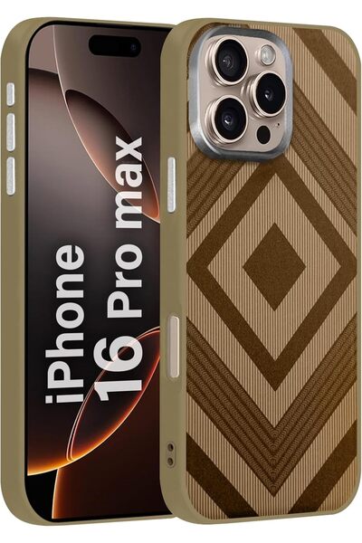 Margoun جراب TPU صلب لهاتف iPhone 16 Pro Max مع مصد مقاوم للصدمات، غير قابل ل...