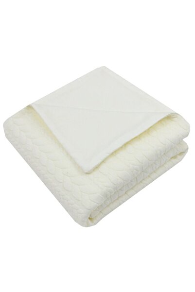 PRICHINDEL Paturica soft deluxe, Evrica, verso bumbac, ivory, 80 x 100 cm