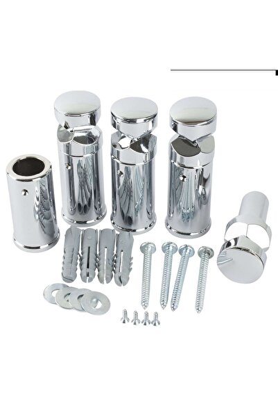 WEBER HAVLUPAN RADYATÖR BAĞLANTI MONTAJ SETİ KROM 4 LÜ 1. KALİTE