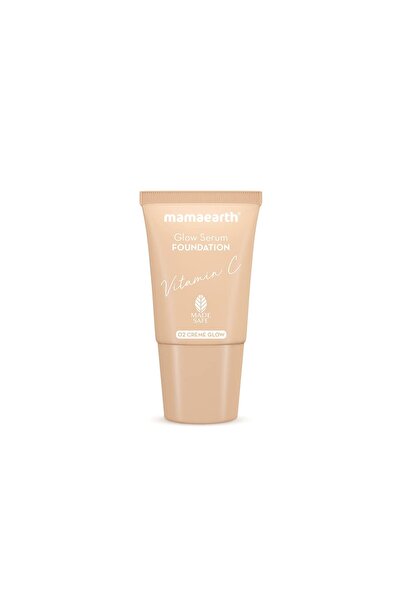 Mamaearth Glow Serum Foundation-02 Creme Glow 18 ml