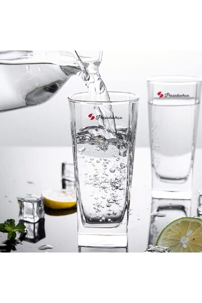 Paşabahçe Pasabahce Tumbler Water Glass Set, 6 pcs, 41300, Clear Glass