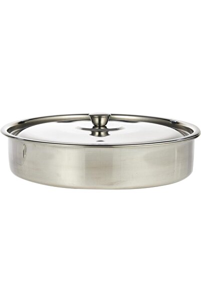 RAJ Round Oven Tray, Silver, VOT002