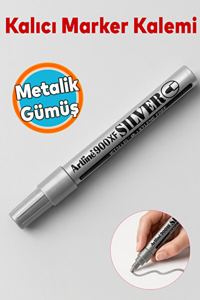 NZB Markalama Kalemi Markör Kalıcı İşaretleyici Marker Kalem Metal Plastik Ca...