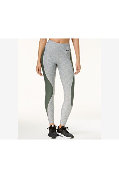 Nike Women Power Colorblocked Leggings, Grey